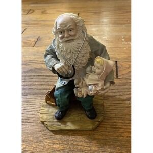 Vintage‎ Hamilton Gifts Professional Santa The Doctor Resin Figurine Limited